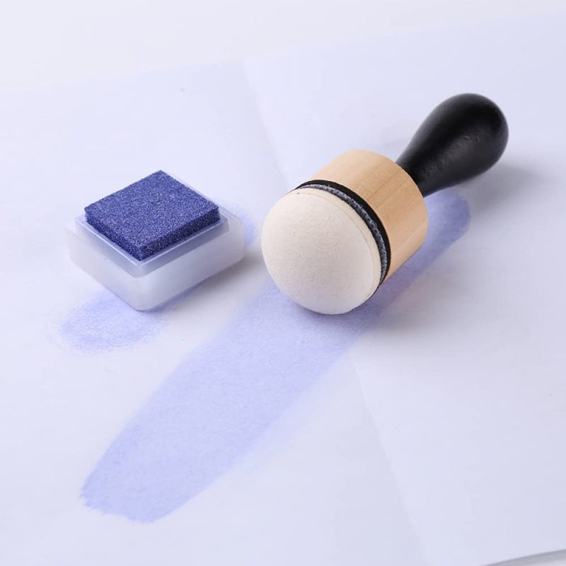 20 قطعة من أدوات مزج الحبر الصغيرة من CYFUN DESIGN، رغاوي بديلة من أجل صناعة ورق القصاصات بنفسك، والحرف اليدوية، ومستلزمات صناعة القصاصات - Image 4